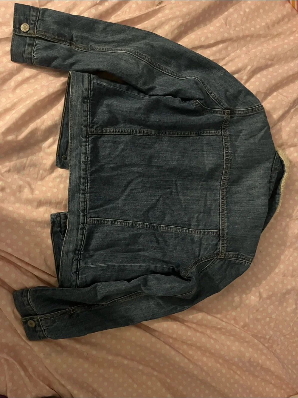 GAP Girl’s Sherpa Fleece-Lined Jean Jacket